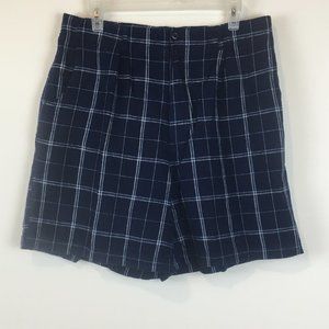 White Stag Linen/Cotton Pleated Front Shorts